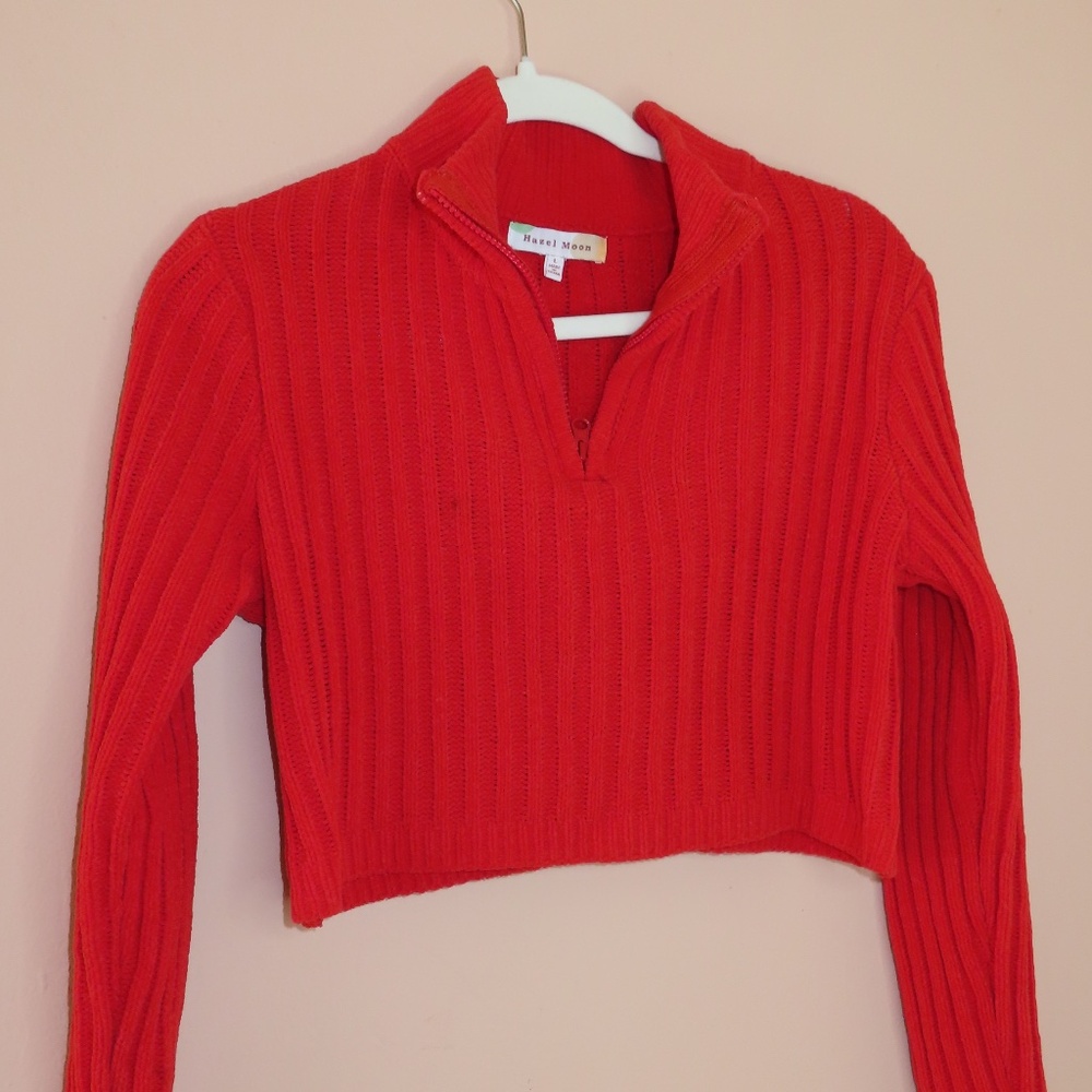 Hazel Moon | Crop Top Sweater